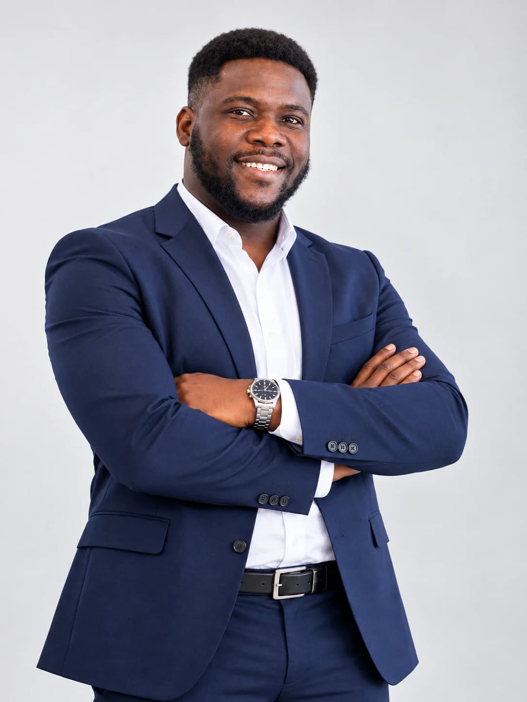 Portrait of Lidao Betema, Managing Director of Lidao Innovations